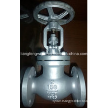 Carbon Steel Flange End Globe Valve with RF Rising Stem